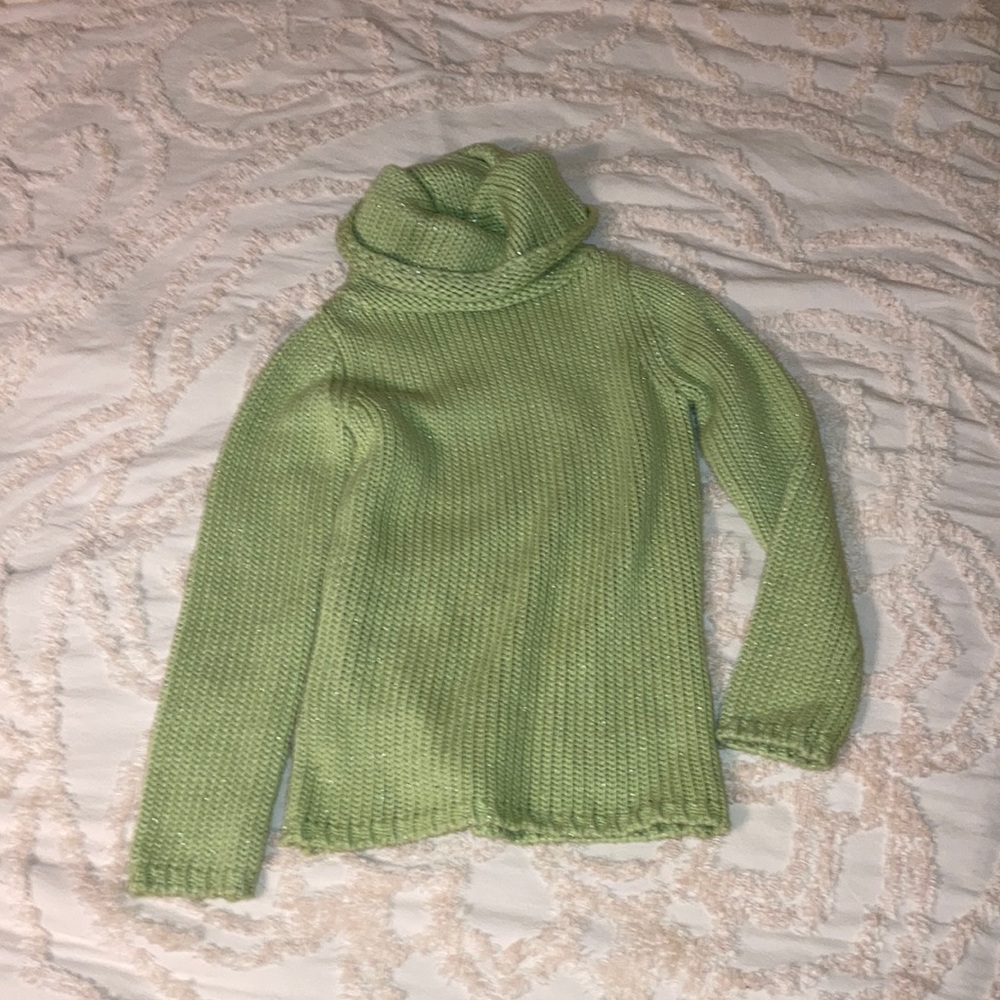 New York & Company green sweater